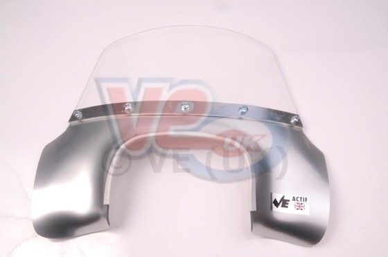 VE Actif Silver Flyscreen For Lambretta GP