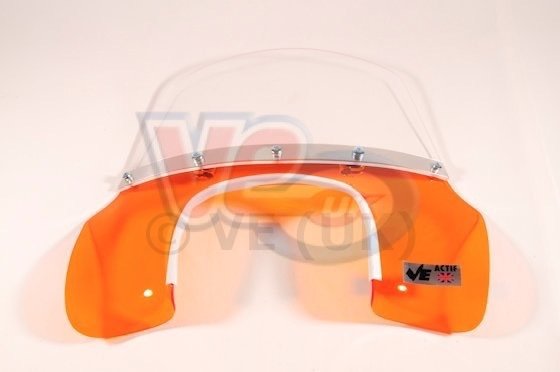 VE Actif Orange Flyscreen For Lambretta GP