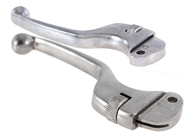 SIP Adjustable Brake And Clutch Levers Silver