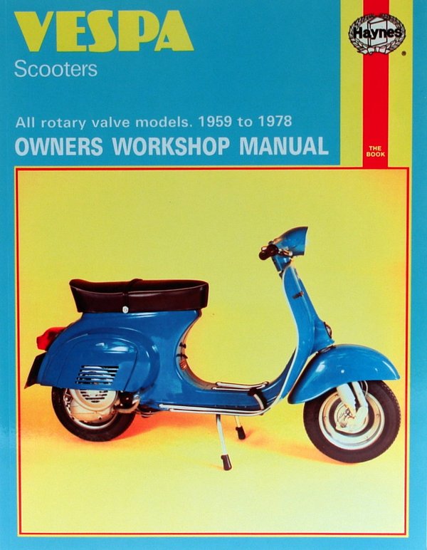 Haynes Manual Classic Vespa 1959-1978