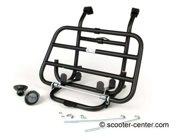 BLACK Petrol Canister Front Rack With 10L Petrol Can Universal